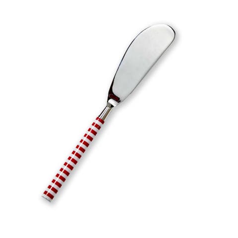 Candy Stripe Cheese Spreader Knife - Festive Serving Utensil