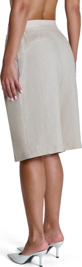 Linen Suiting Shorts