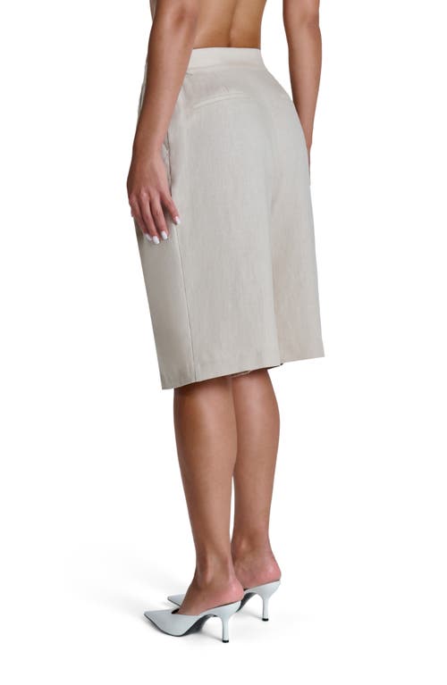 Naked Wardrobe Linen Suiting Shorts