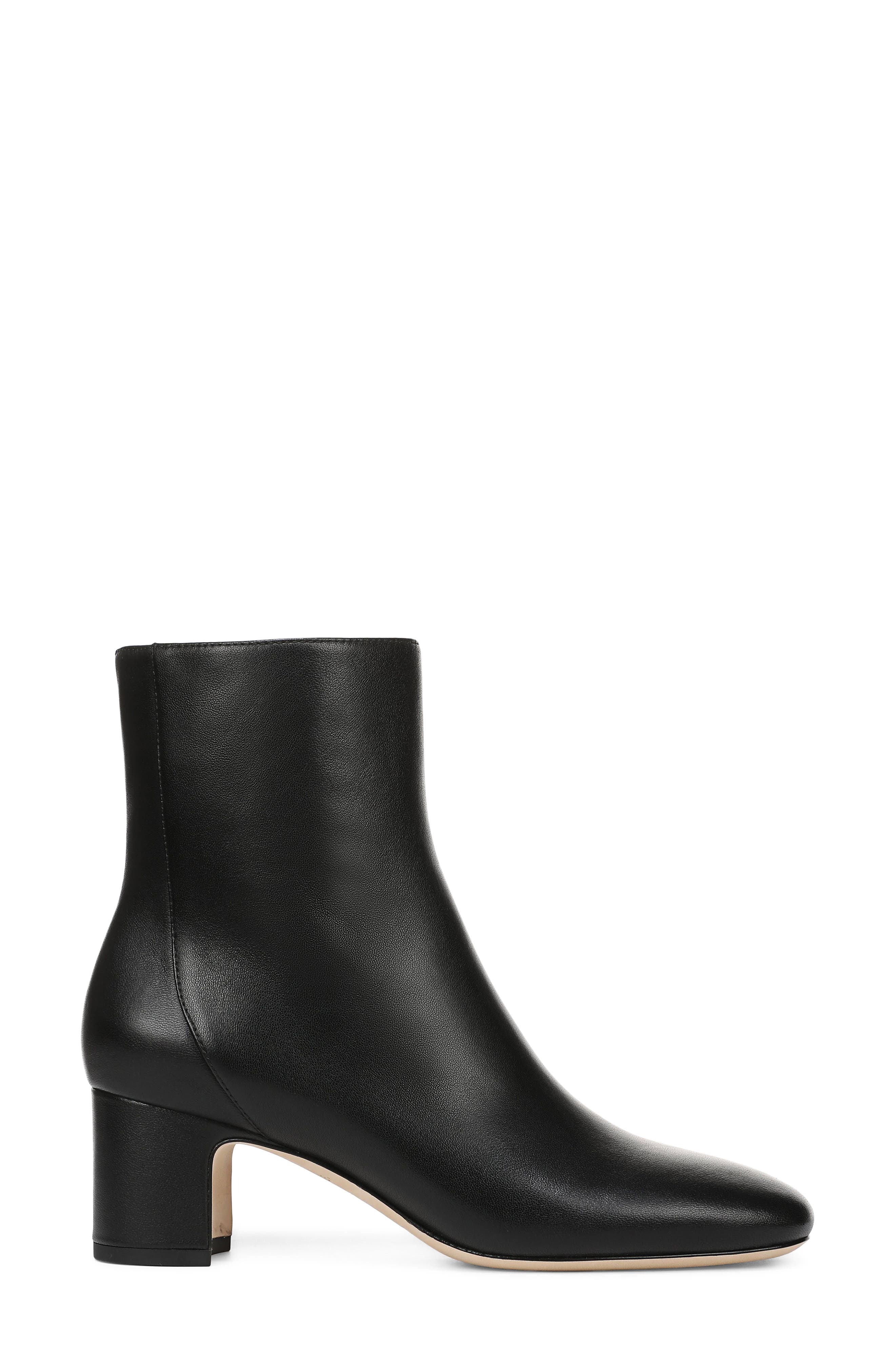 Kimm Leather Bootie, Alternate, color, BLACK LEATHER