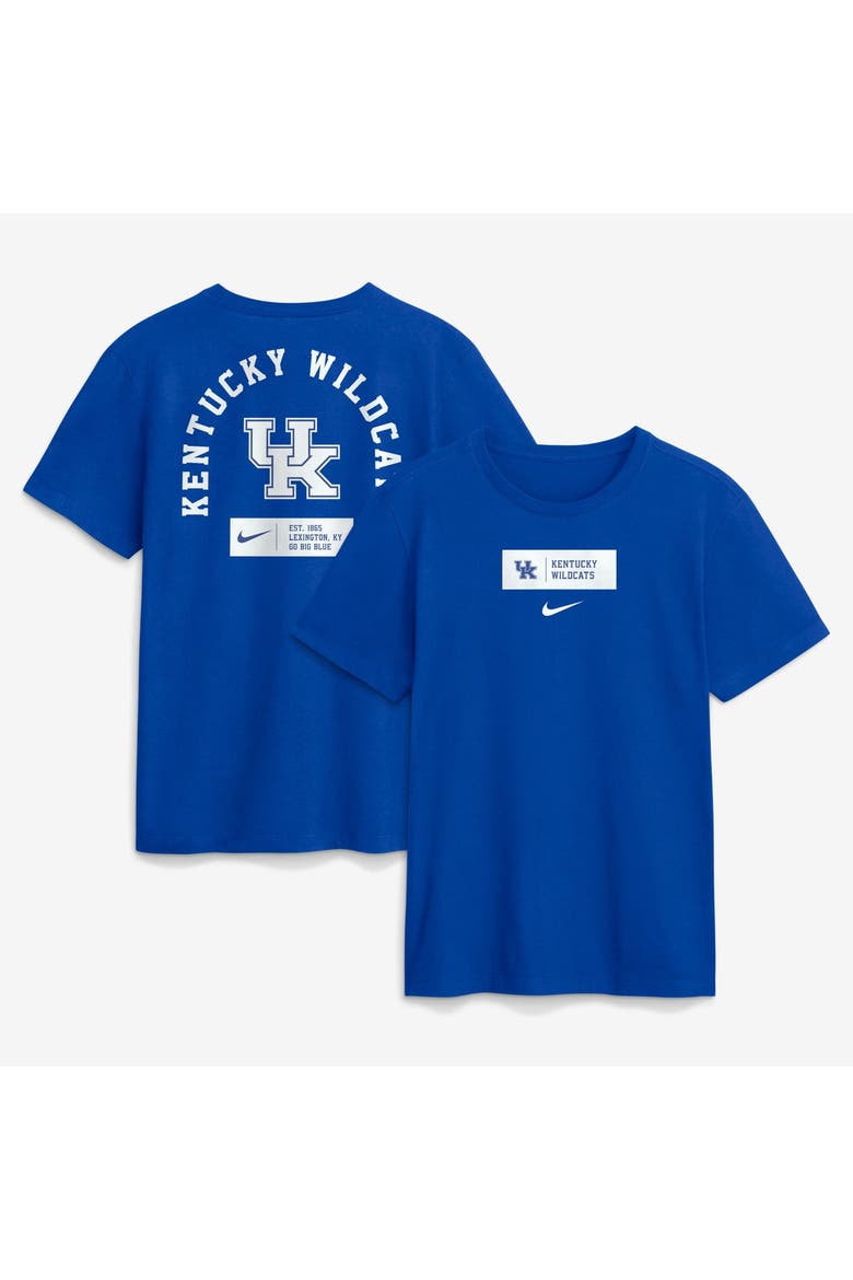 Men's Nike Royal Kentucky Wildcats Primetime Crew T-Shirt, Main, color, Royal