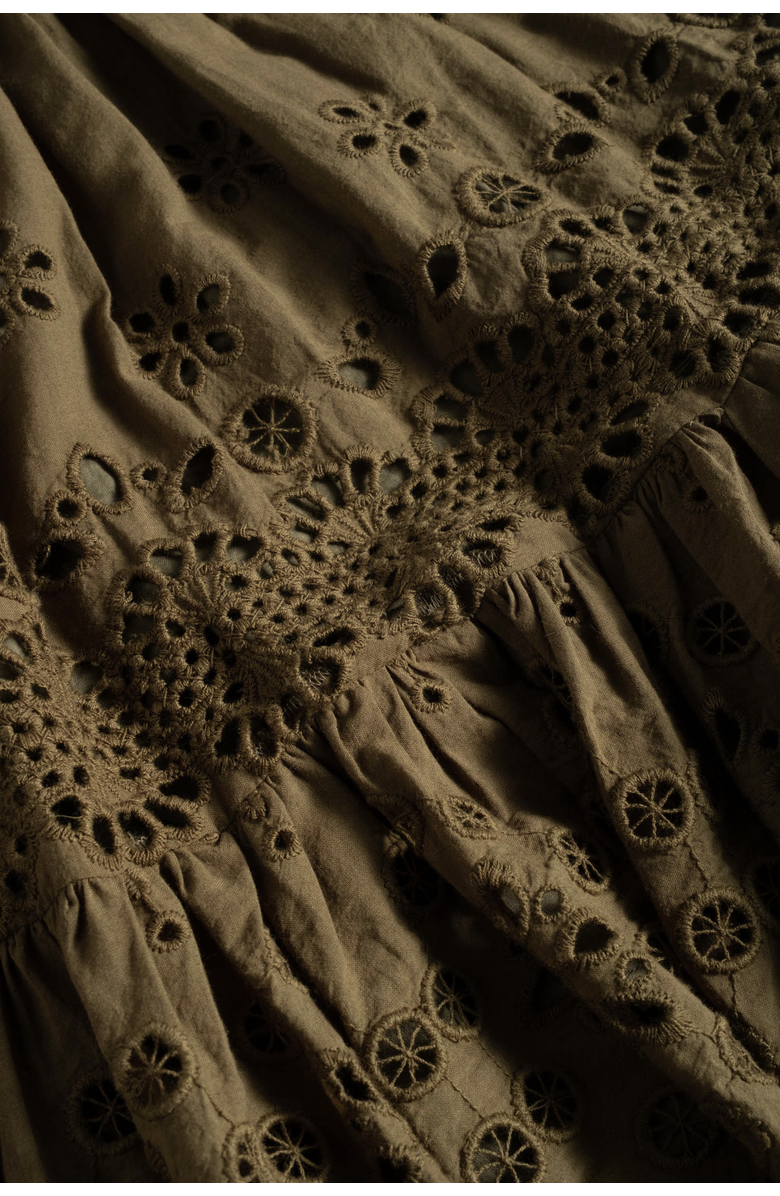 Change of Scenery Cecilia Smocked Tiered Maxi Dress, Alternate, color, Martini