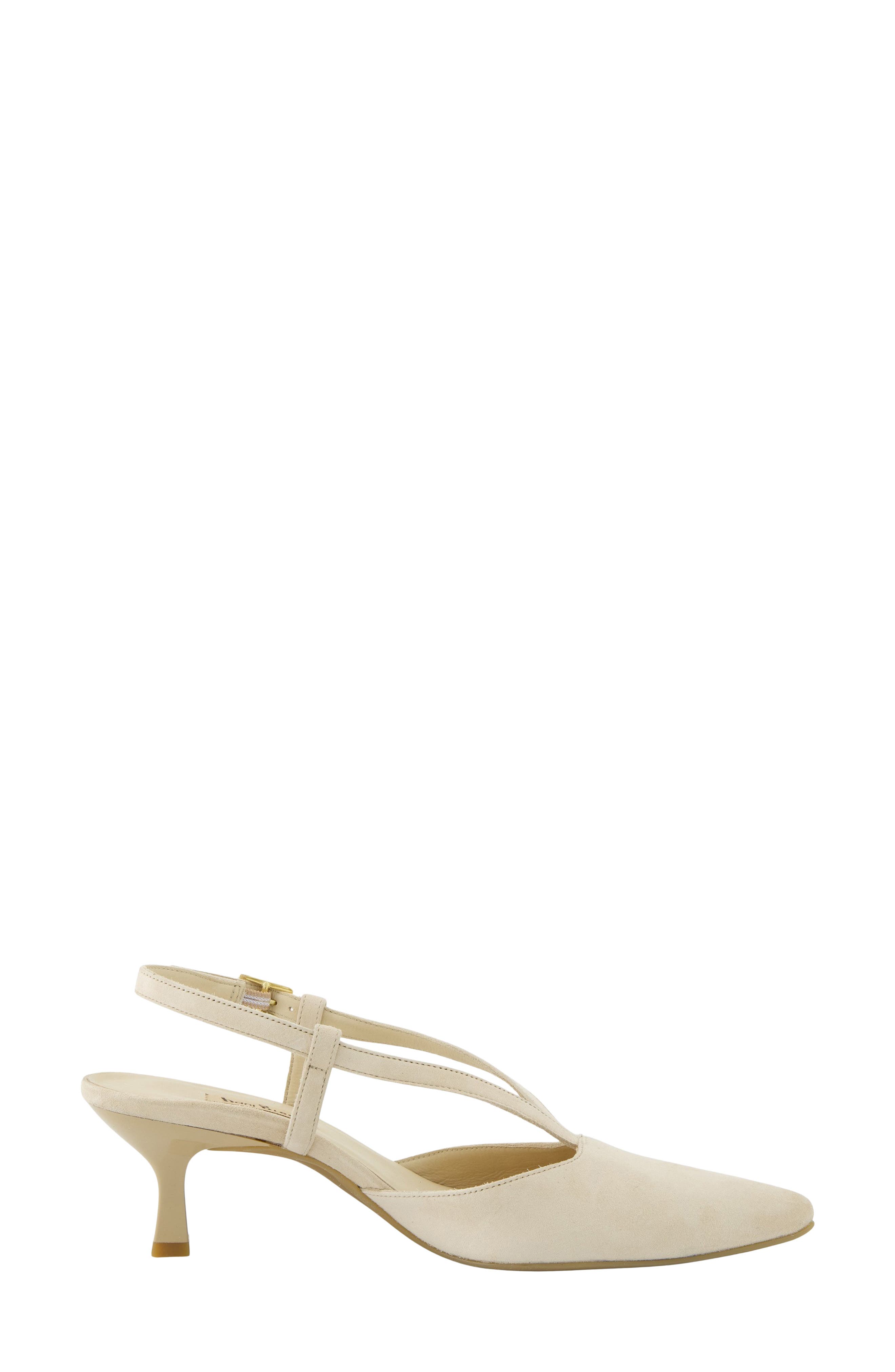 Fantasia Slingback Pump, Alternate, color, BISCUIT SUEDE