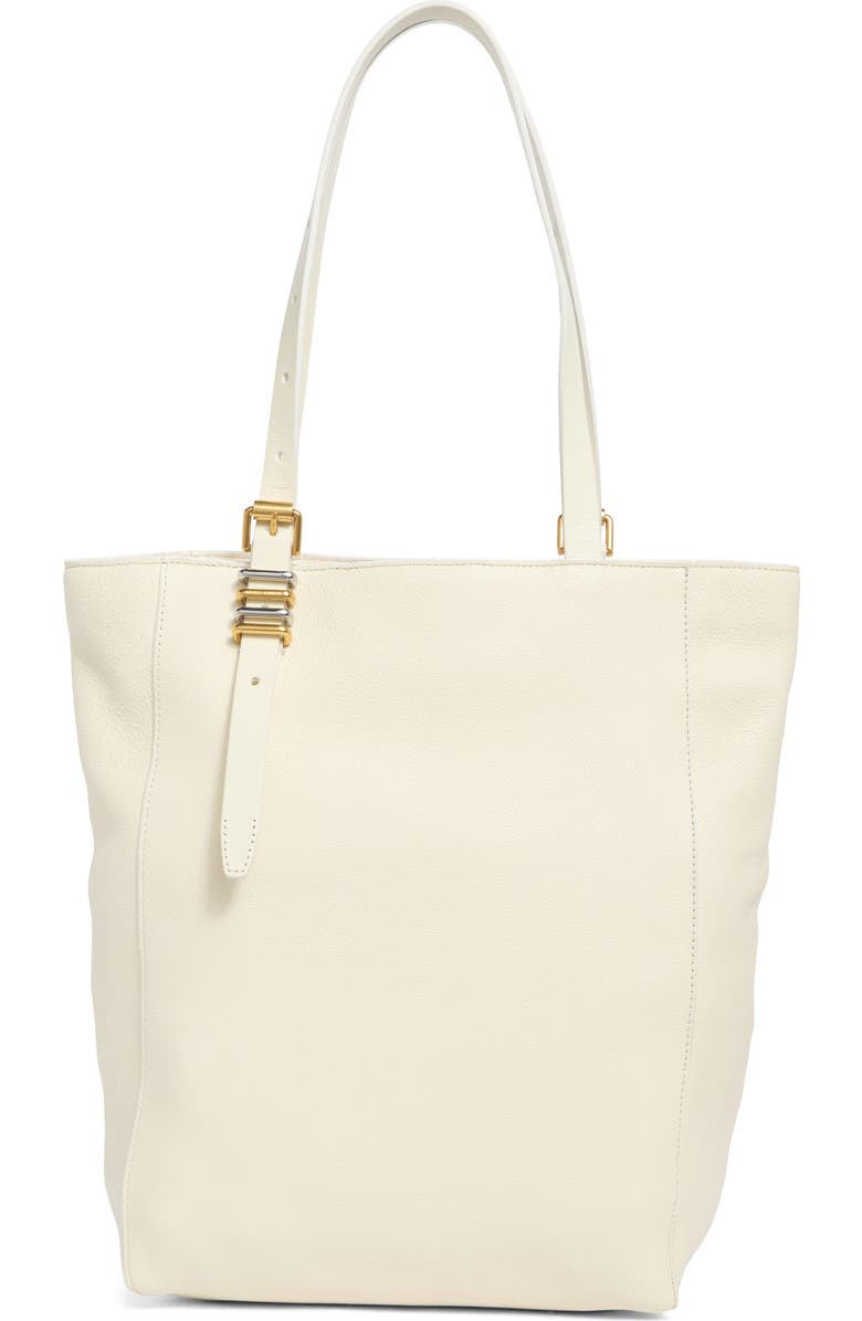 Rebecca Minkoff Buckle Up Tote Bag, Main, color, Porcelain