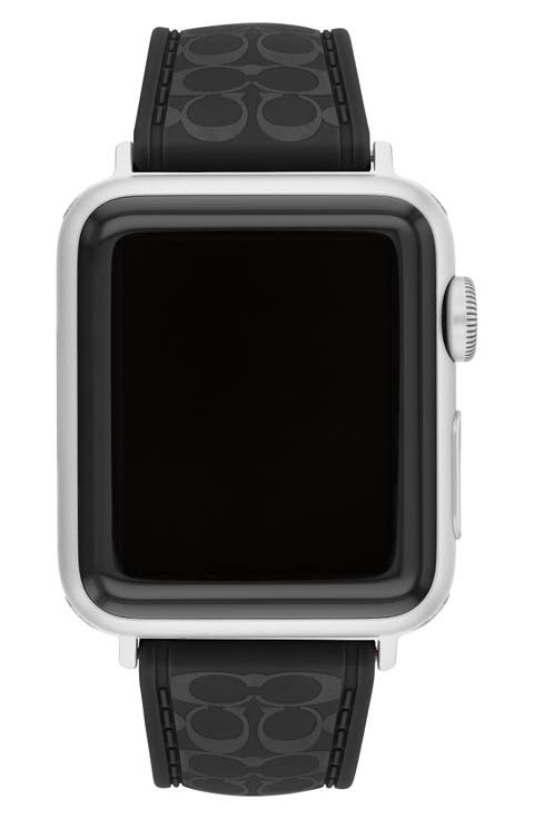 Signature C Silicone Apple Watch® Watchband