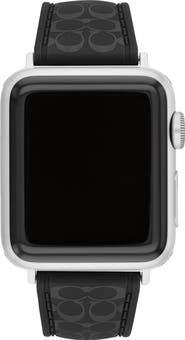 COACH Signature C Silicone Apple Watch® Watchband