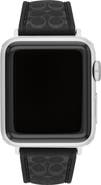 COACH Signature C Silicone Apple Watch® Watchband