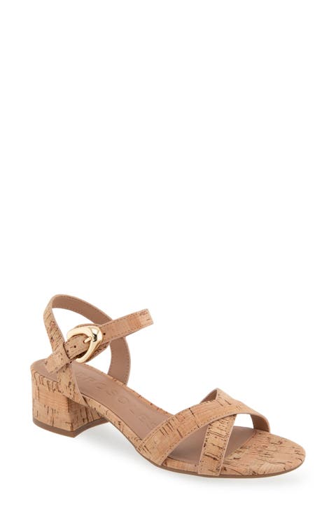 Cinzia Block Heel Sandal (Women)