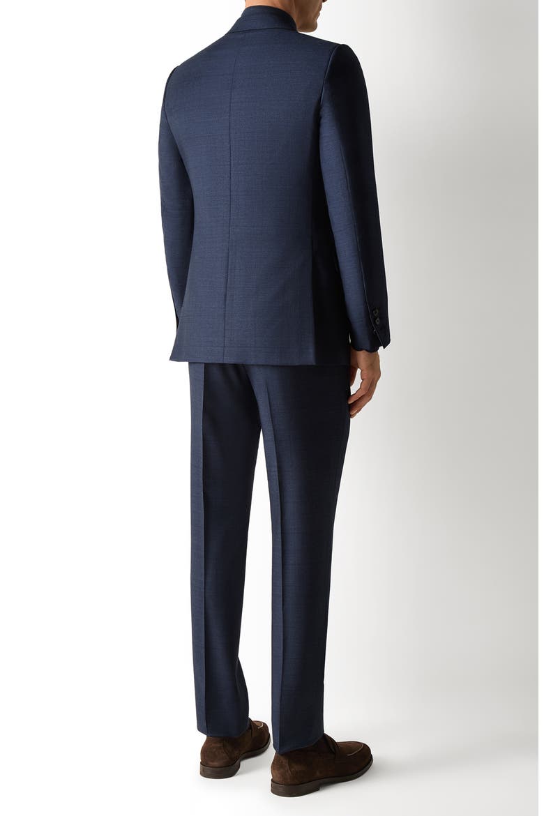 Trofeo Wool Suit, Alternate, color, BLUE