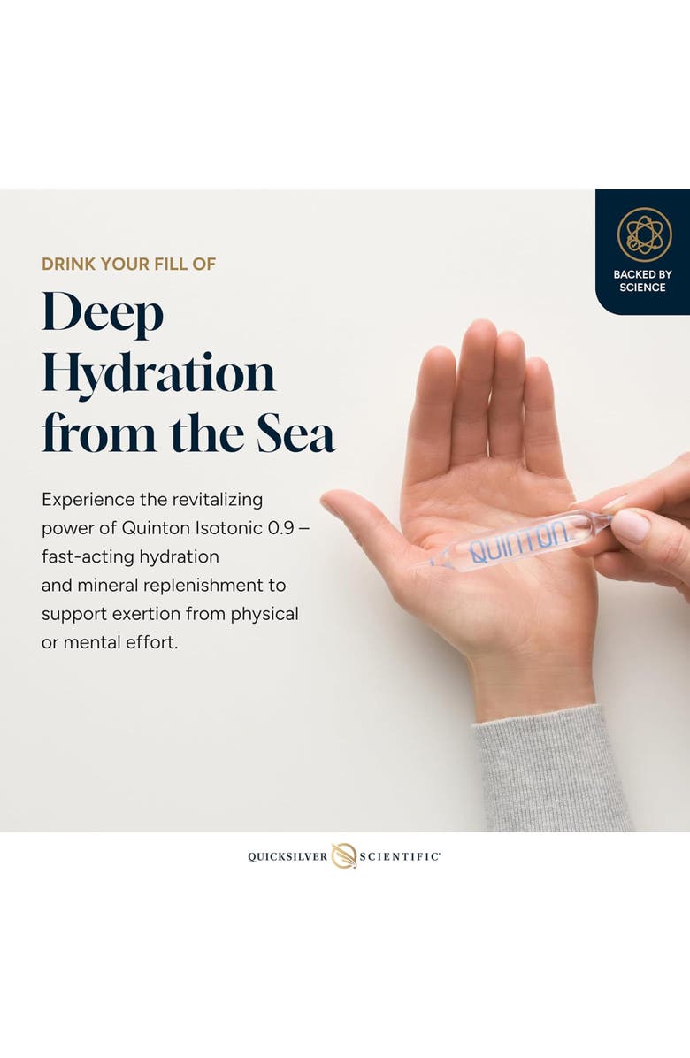 Quicksilver Scientific Isotonic Solution Sea Water Mineral Electrolyte Liquid Supplement, Alternate, color, NO COLOR