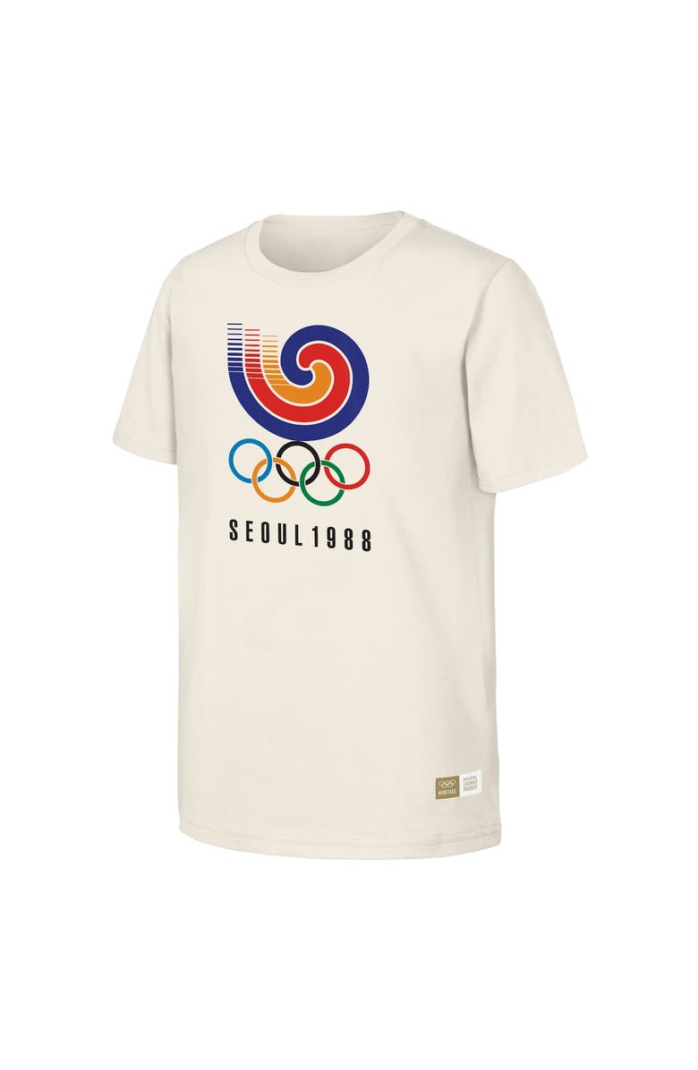 Outerstuff Men's  Natural 1988 Seoul Games Olympic Heritage T-Shirt, Alternate, color, 