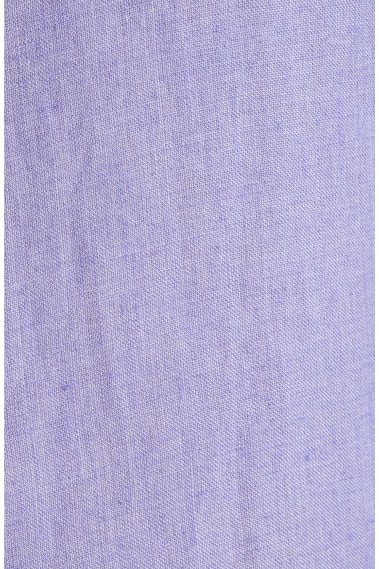 Regular Fit Linen Button-Up Shirt, Alternate, color, LIGHT PURPLE