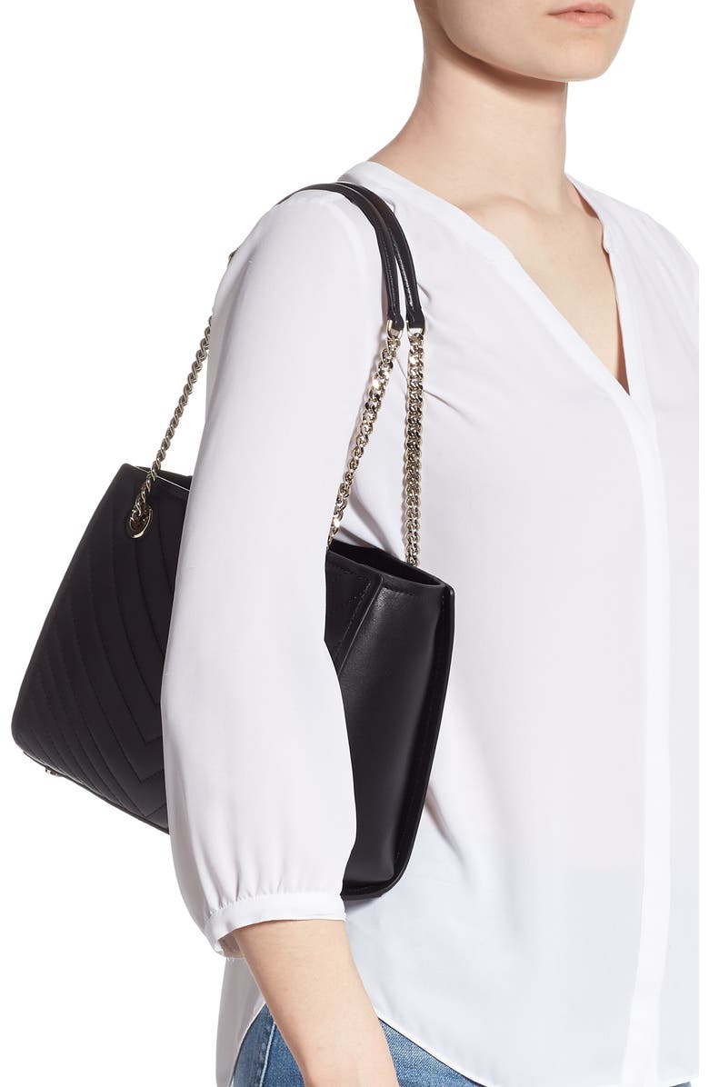 Kate Spade New York small amelia leather tote, Alternate, color,