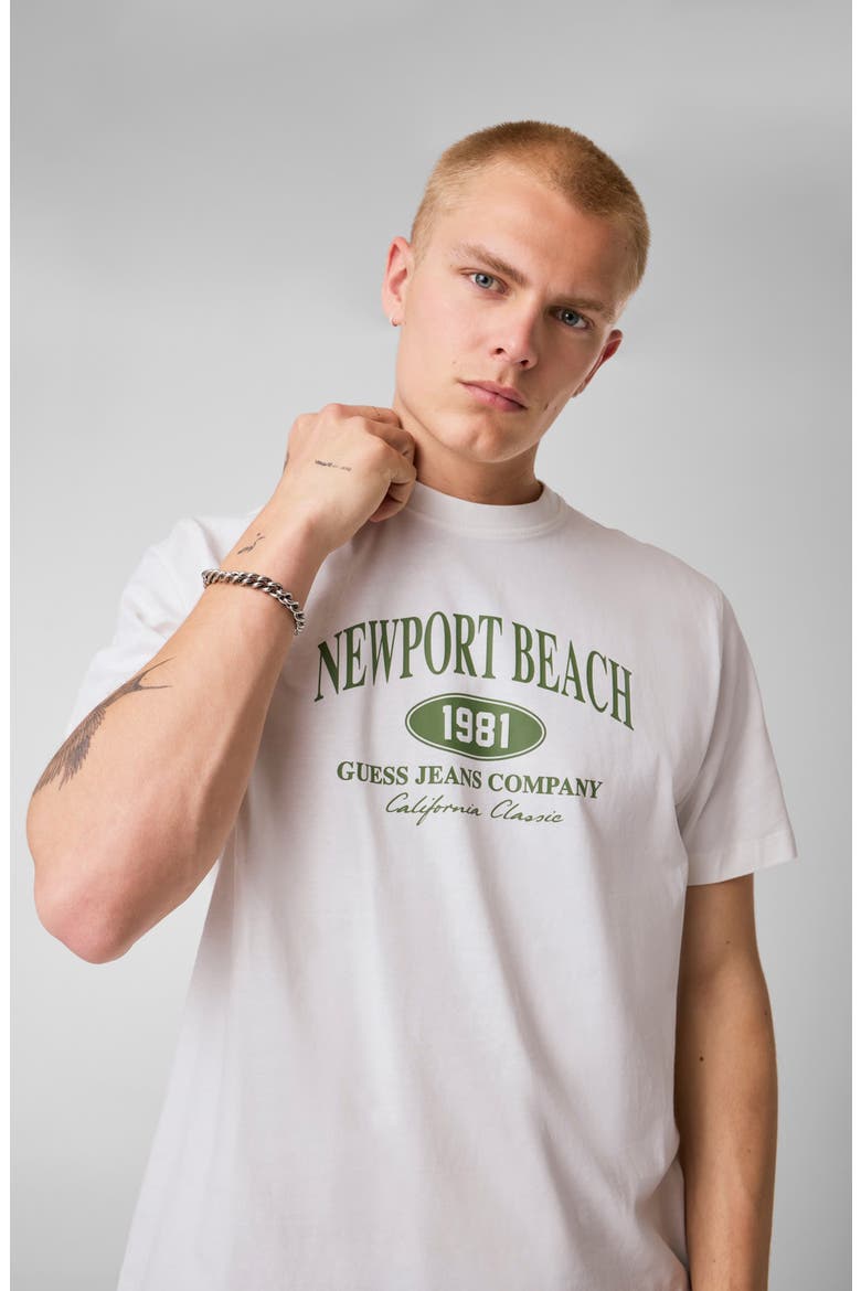 Regular Fit Location Cotton Graphic T-Shirt, Alternate, color, WHITE