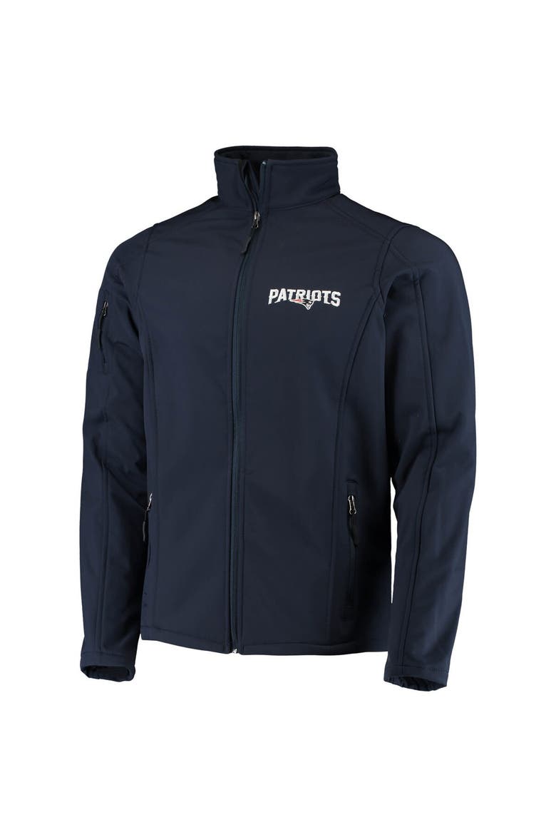 Men's Dunbrooke Navy New England Patriots Sonoma Softshell Full-Zip Jacket, Alternate, color, Navy