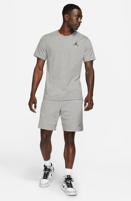Jordan Jumpman Embroidered T-shirt In Gray