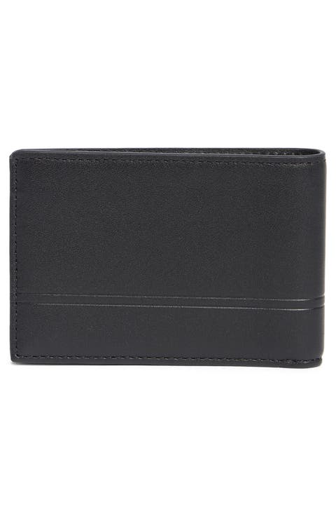 Slim Leather Bifold Wallet