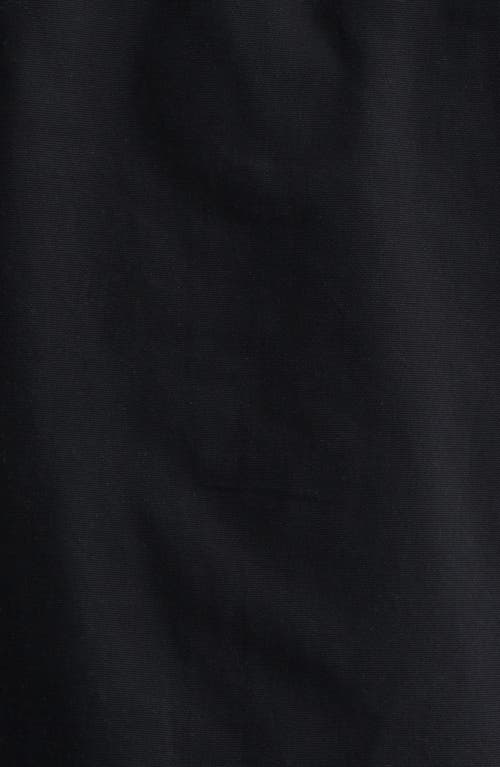 Dickies Johnsonville Relaxed Fit Cotton Canvas Button-up Shirt In Black