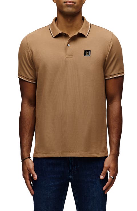Joseph Tipped Pima Cotton Piqué Polo