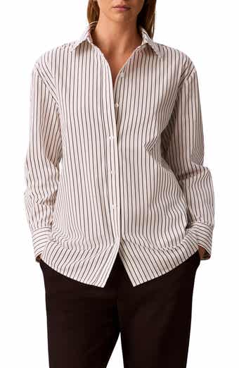 Striped Cotton Poplin Shirt