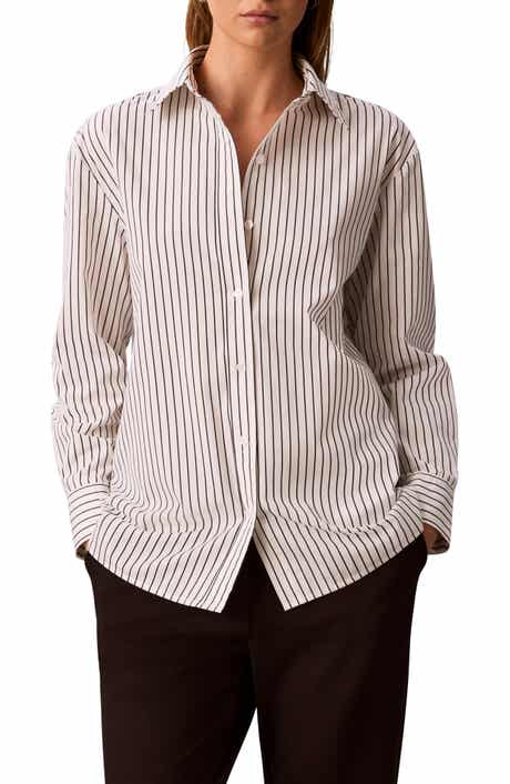Striped Cotton Poplin Shirt