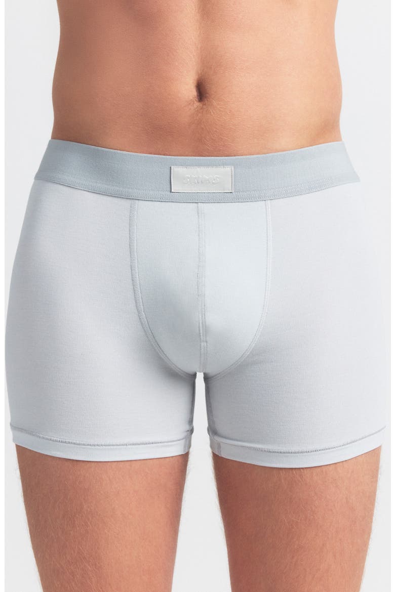 3-Pack 3-Inch Cotton & Modal Blend Boxer Briefs, Alternate, color, BLUE BLACK MULTI