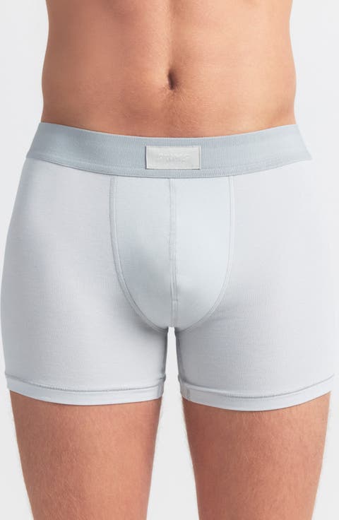 3-Pack 3-Inch Cotton & Modal Blend Boxer Briefs (Regular & Big)