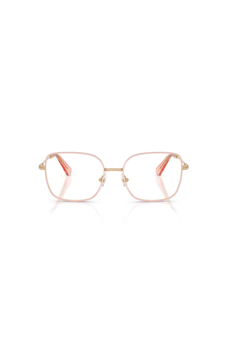 56mm Square optical glasses, Alternate, color, Gold
