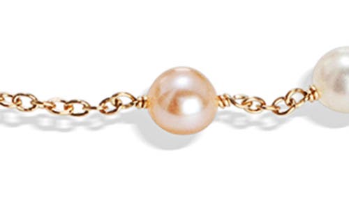 Marco Bicego Africa 18k Yellow Gold & Multicolor Pearl Statement Necklace In Gold