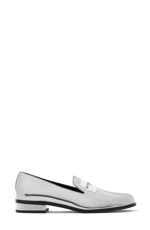 Givenchy Logo Venetian Loafer In White