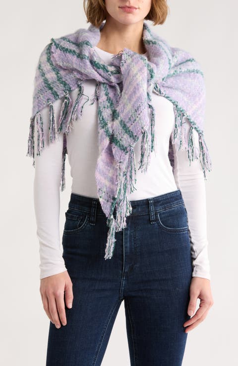 Heritage Plaid Fringe Scarf