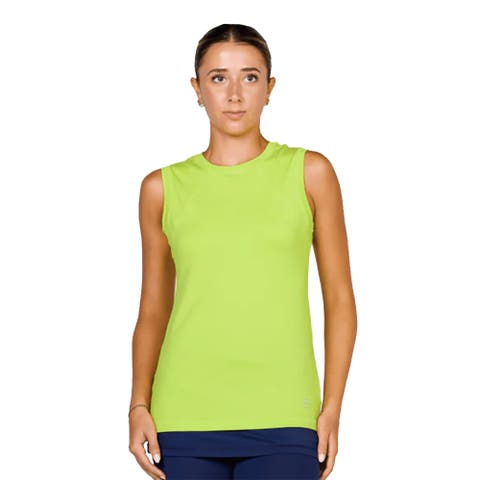 UV Colors Womens Sleeveless Tennis Shirt