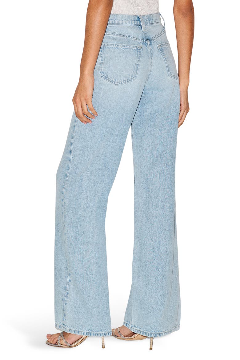 Cary Slouchy High Rise Wide Leg Jeans, Alternate, color, DORY