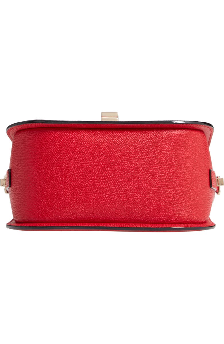 Valextra Iside Leather Top Handle Bag, Alternate, color,