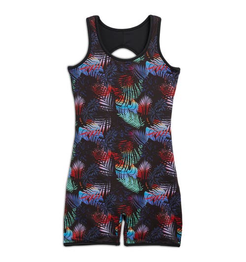 Tomboyx 6-inch Reversible Sleeveless Swim Unisuit In Multi