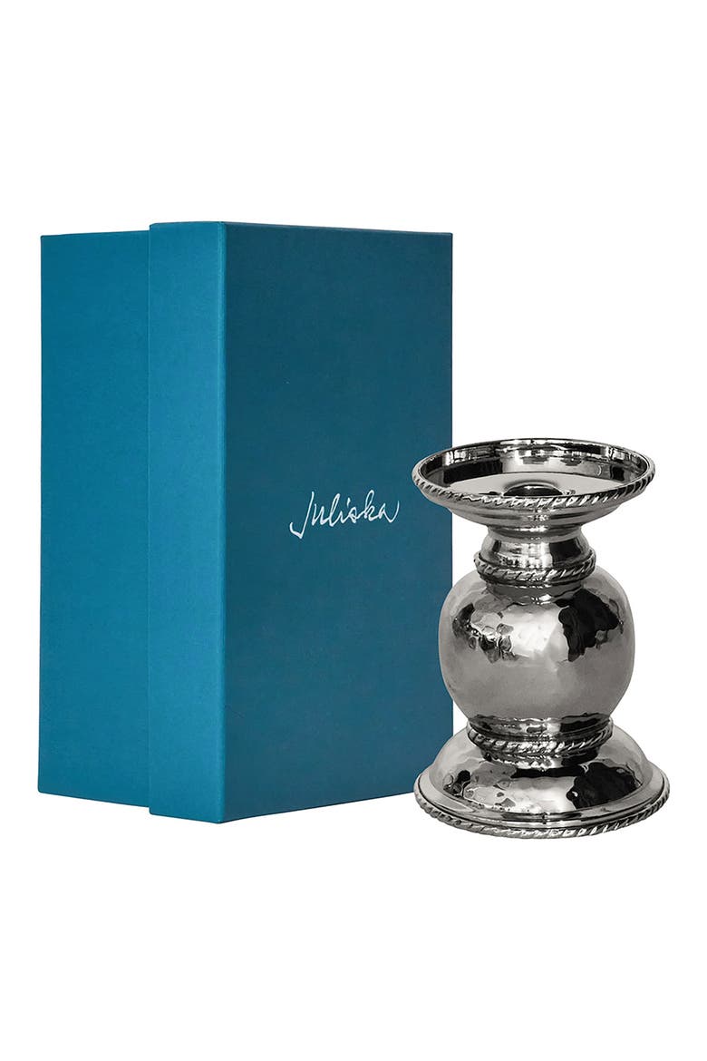 Graham 5-Inch Candleholder, Alternate, color, SILVER