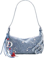 Desigual Small Denim Shoulder Bag