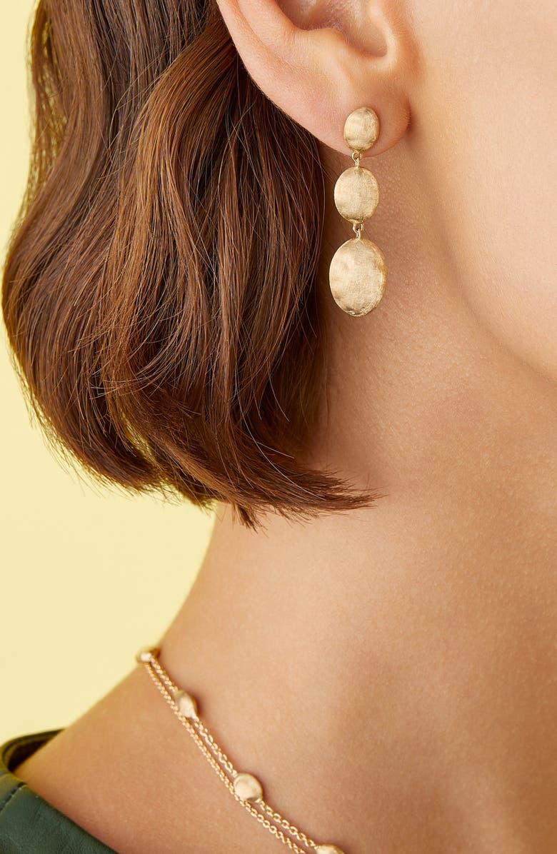 Marco Bicego Siviglia Bead Drop Earrings, Alternate, color, Gold
