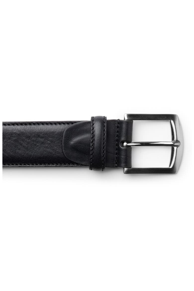 Castela Leather Belt, Alternate, color, BLACK