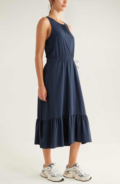 Zella Day Out Sleeveless Dress In Blue