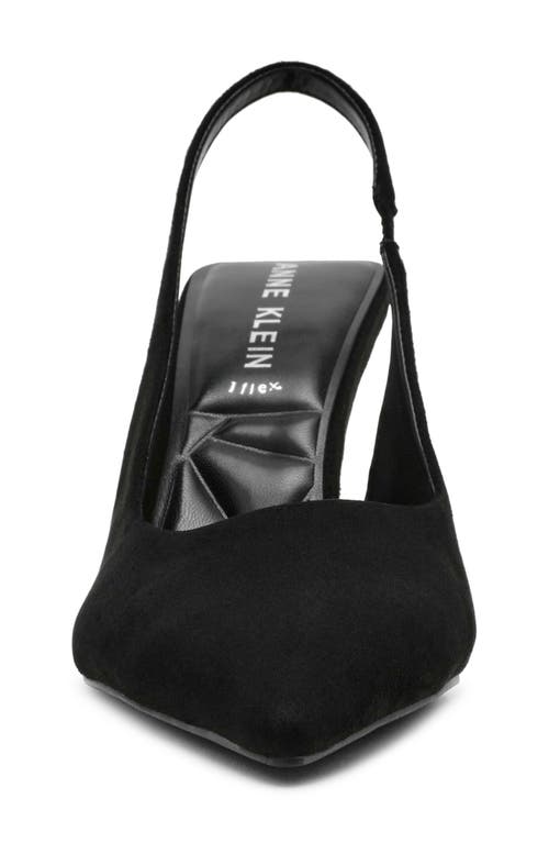 Anne Klein Itzy Pointed Toe Slingback Pump In Black