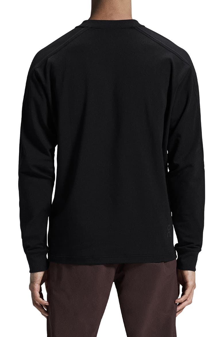 Studio Long Sleeve T-Shirt, Alternate, color, BLACK