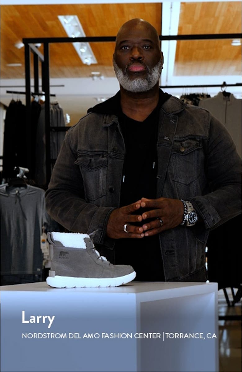 Explorer Next Faux Shearling Waterproof Bootie, sales video thumbnail