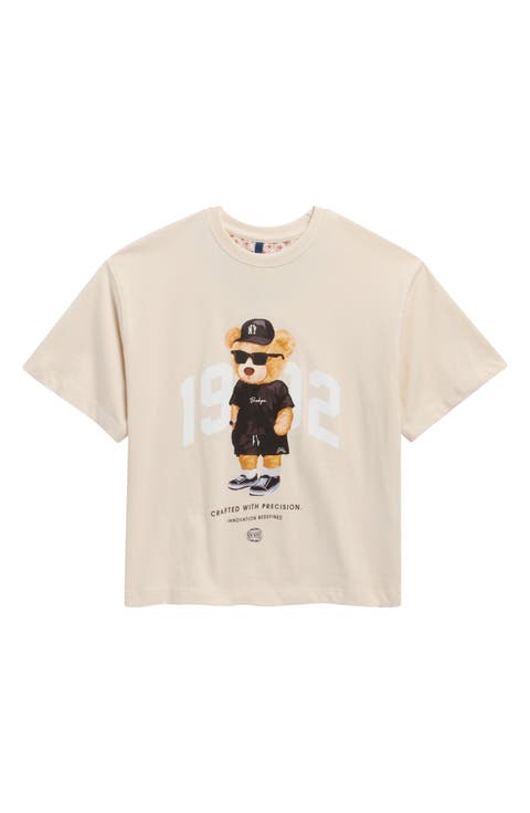 Kids' Bear Cotton Graphic T-Shirt (Big Kid)