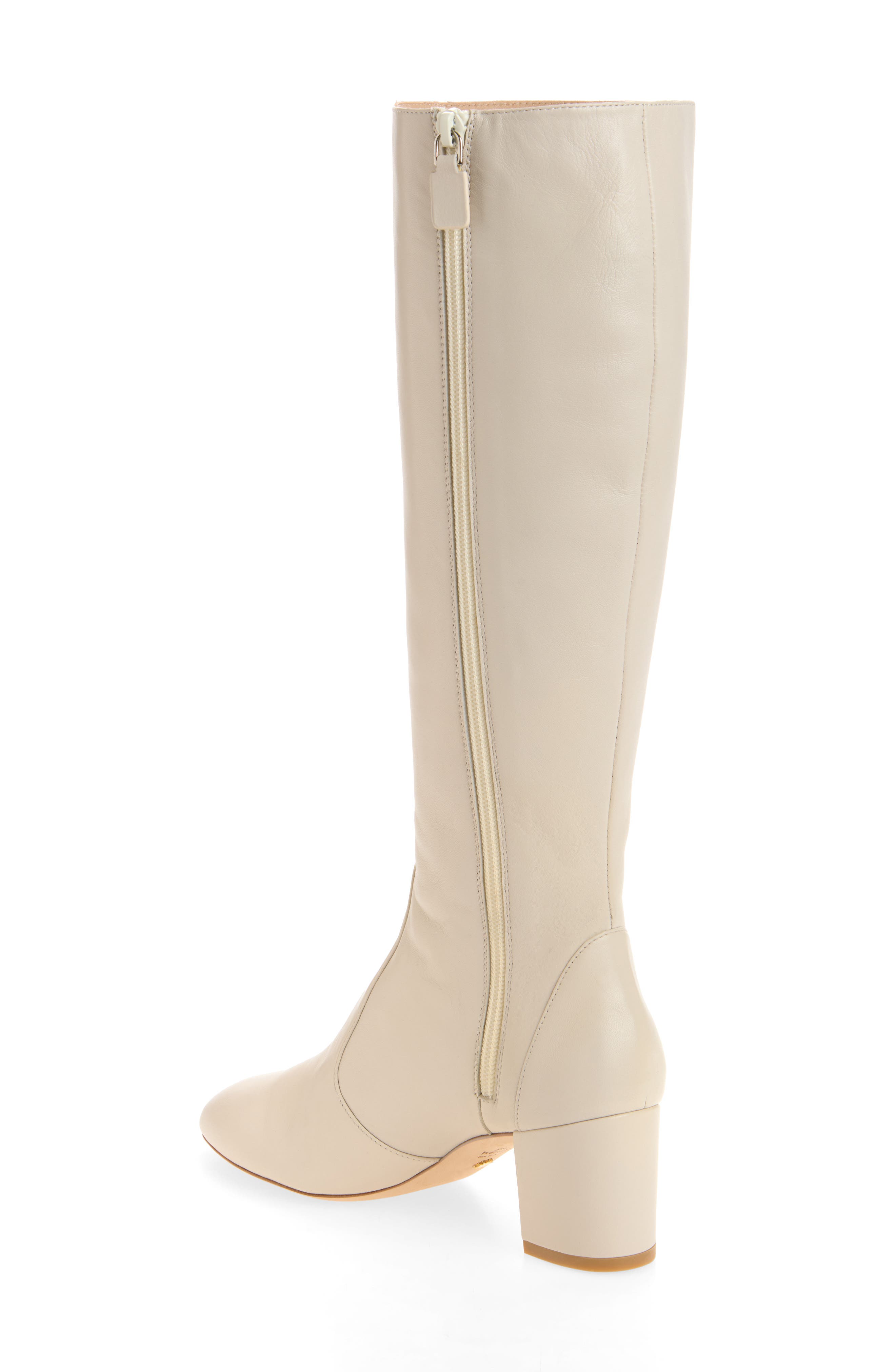 Yuliana Knee High Zip Boot, Alternate, color, OAT