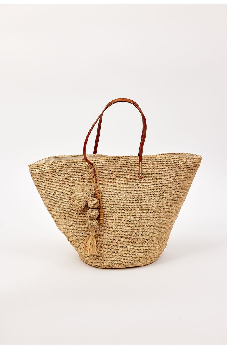 Hat Attack Mary Tote, Alternate, color, Natural