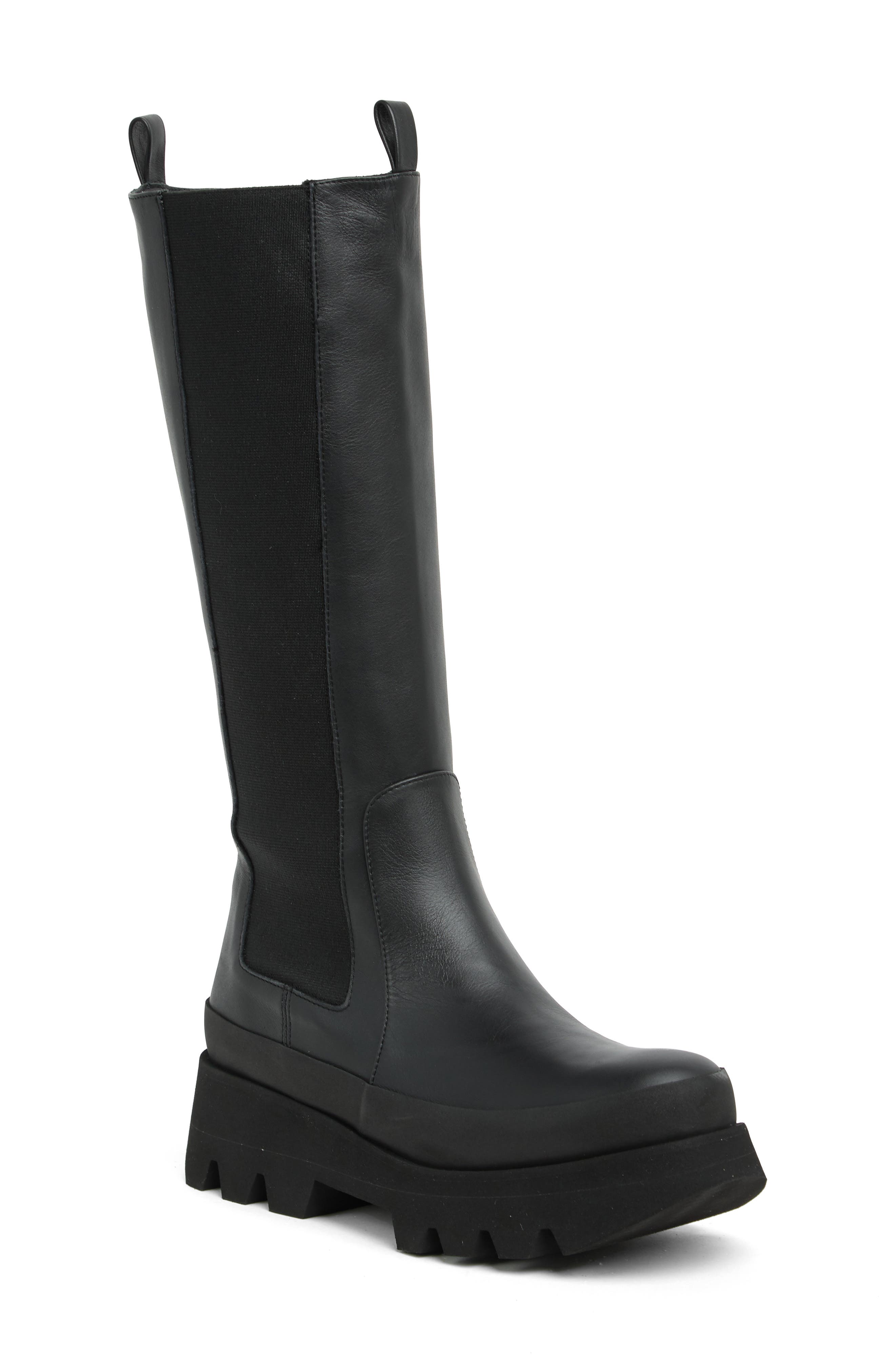 Paloma Barcelo Bibi Tall Lug Sole Boot (Women) | Nordstromrack