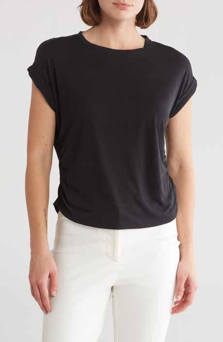 INDUSTRY REPUBLIC CLOTHING Side Ruched Top