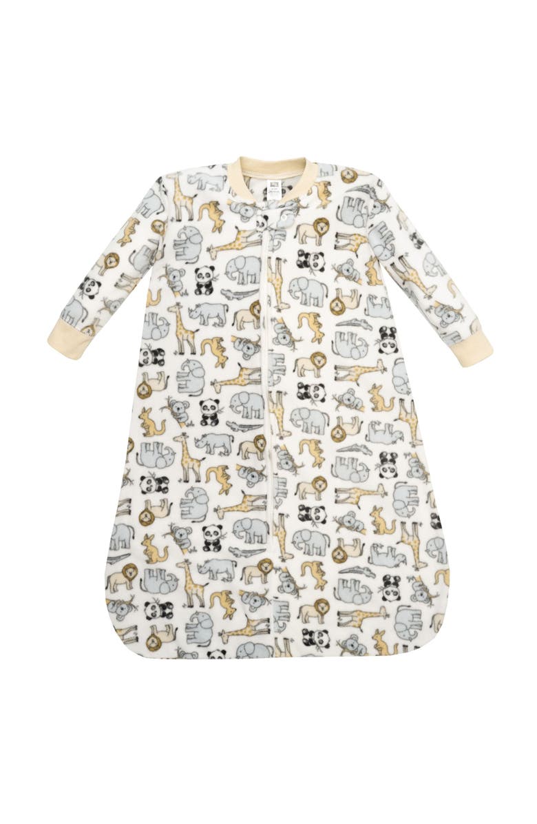 Hudson Baby Fleece Long Sleeve Sleeping Bag, Main, color, Kangaroo Neutral