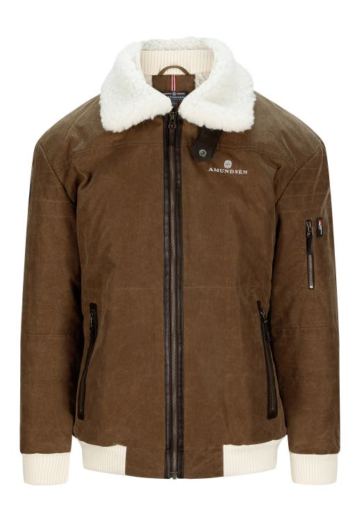 Amundsen Sports White Eagle Jacket In Brown